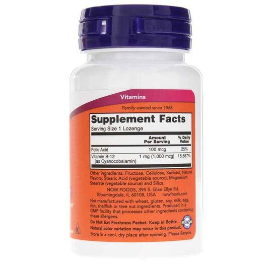 B-12 1000 Mcg, NOW
